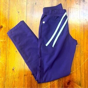 FIGS Cuenca Track Scrub Pants XXS/Purple